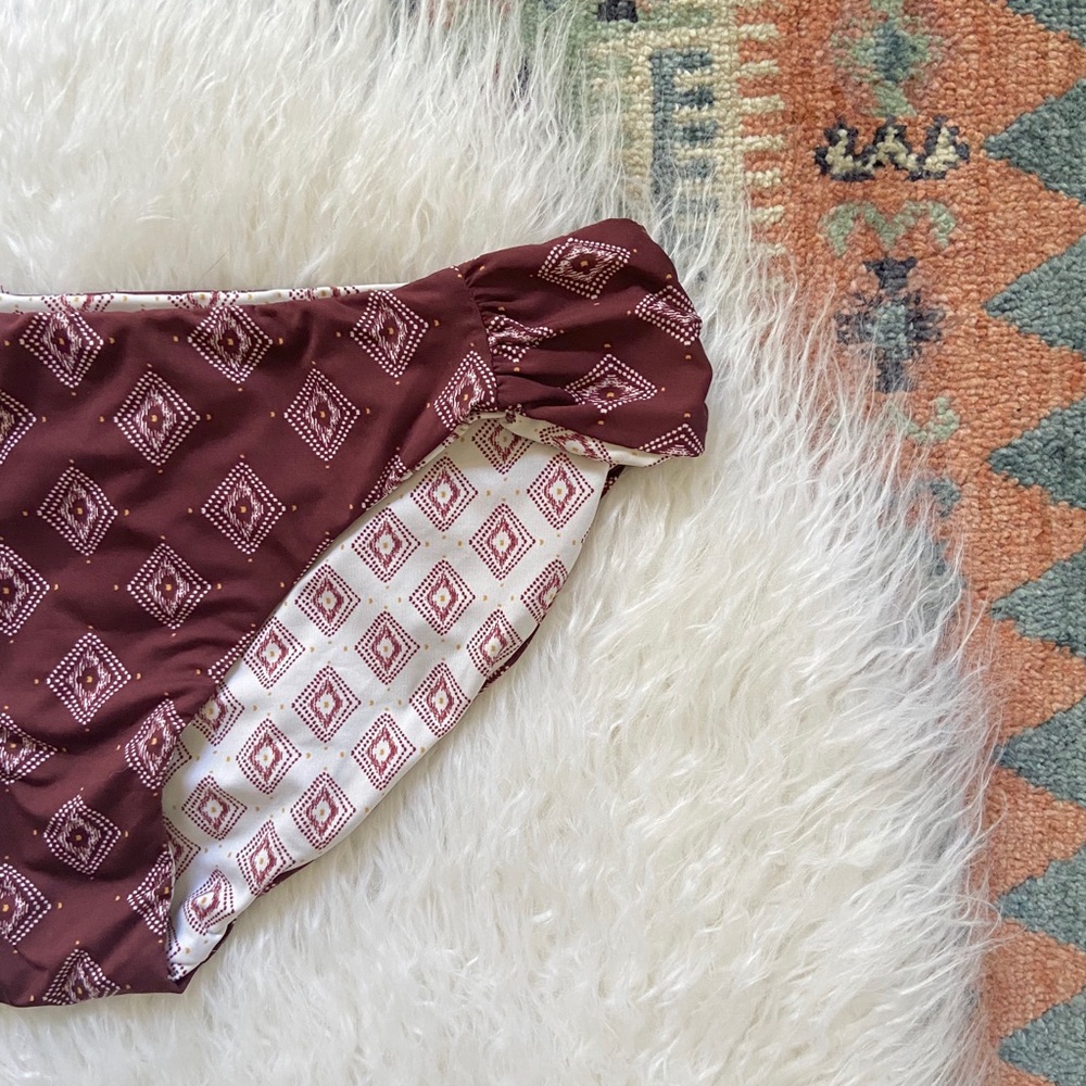 urban outfitters reversible bikini bottom boho vibes - Picture 10 of 14